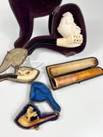 Zonder Minimumprijs - Pijp - meerschuim, Hout, Steen, Verzamelen, Nieuw