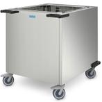 Serviesstapelaar | RVS | Onverwarmd | Platform 600x600mm |, Verzenden, Nieuw in verpakking