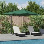 vidaXL Parasol Groen 352 x 251 x 265 cm Polyester en, Verzenden, Nieuw