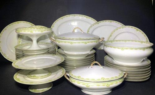 Plainemaison, Limoges France , 1900 - Tafelservies -, Antiek en Kunst, Antiek | Glaswerk en Kristal
