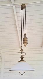 Plafondlamp - Pendellamp in hoogte verstelbaar, Antiek en Kunst