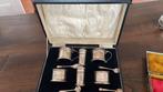 Zoutvat (10) - .925 zilver - Silver condiment set