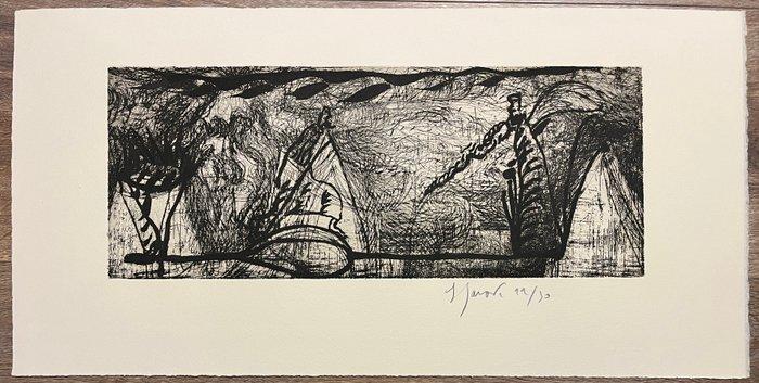 Gérard Garouste - gravure signée et numérotée 22/30, Antiek en Kunst, Antiek | Overige Antiek