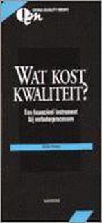 Wat kost kwaliteit? een introductie-i/h finan. maken v kwal., Boeken, Zo goed als nieuw, Verzenden, Quality Memo, Wim H. Oonk