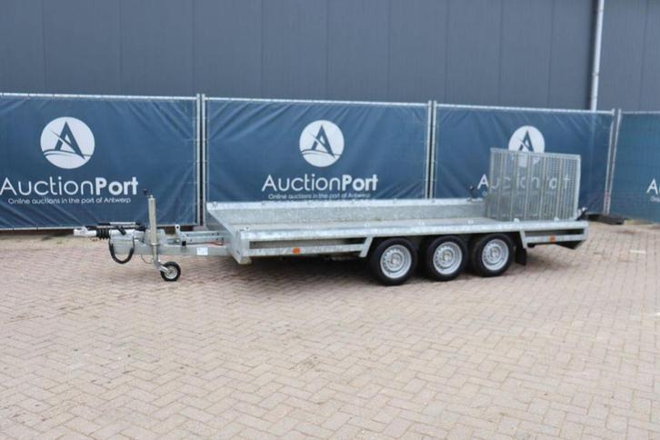 Veiling: Aanhangwagen Hulco HU 3500kg 2022 (Marge), Auto diversen, Aanhangers en Bagagewagens, Ophalen