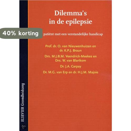Dilemmas in de epilsepsie: De patiënt met een, Boeken, Wetenschap, Zo goed als nieuw, Verzenden
