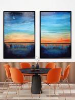Alla Faber - Dreamscape Horizon #4, Diptychon XXL