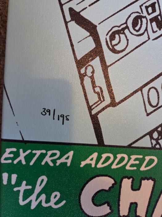 Glyn Washington - 1 Toile dart signée Stan Lee 39/195 -, Boeken, Strips | Comics