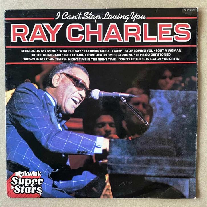 Ray Charles – I Cant Stop Loving You (1-12-Vinyl-LP), Cd's en Dvd's, Vinyl | R&B en Soul, Ophalen of Verzenden