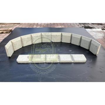 Afgeschuinde kant boordplaat buigaar hoogte 30cm -, Tuin en Terras, Nieuw