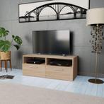 vidaXL Tv-meubel 95x35x36 cm bewerkt hout eikenkleurig, Maison & Meubles, Armoires | Mobilier de télévision, Verzenden