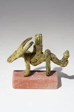 Een bronzen beeldhouwwerk - Senufo - Ivoorkust (Zonder