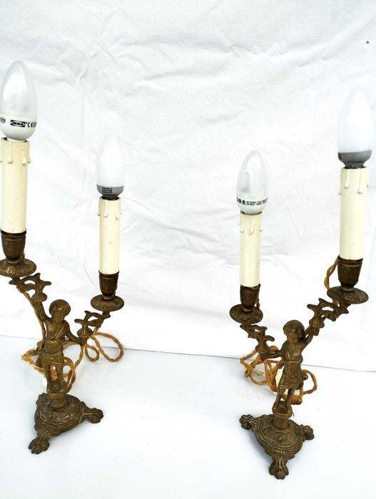 Kaarsenhouder - Brons, Antiek en Kunst, Curiosa en Brocante