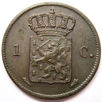 Nederland. Willem I. 1 Cent 1827 U - kwaliteit (Zonder beschikbaar voor biedingen