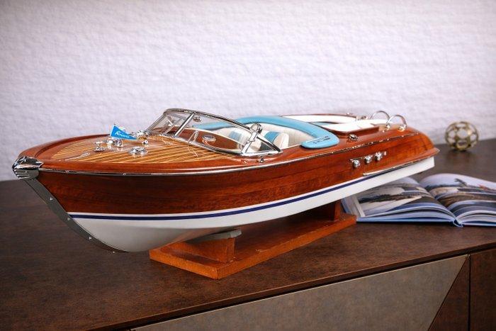 Maquette Riva Aquarama 67 cm bois Luxe 1:12 - Modelboot, Hobby en Vrije tijd, Modelauto's | 1:5 tot 1:12
