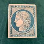 France 1850 - 25 cents Ceres avec de bonnes Martins signées, Gestempeld
