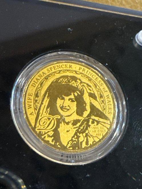 Guinee. 1000 Francs 2024 Diana, 1/500 Oz (.999) mit CoA, Postzegels en Munten, Munten | Europa | Niet-Euromunten