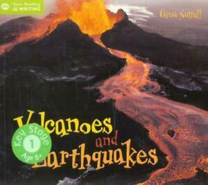 QED start reading and writing: Volcanoes and earthquakes by, Boeken, Overige Boeken, Gelezen, Verzenden