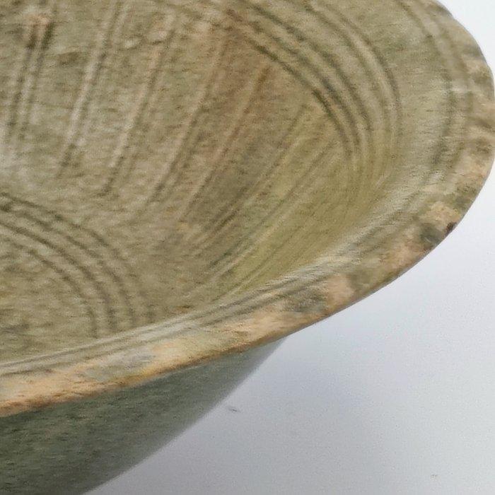 Siamese Groen celadon geglazuurde keramiek Gerecht - 227 mm, Antiek en Kunst, Antiek | Overige Antiek