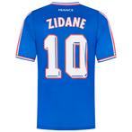 Kingdo Frankrijk Voetbalshirt Zidane - WK 1998 - Kind en, Sport en Fitness, Voetbal, Verzenden, Nieuw, Bal
