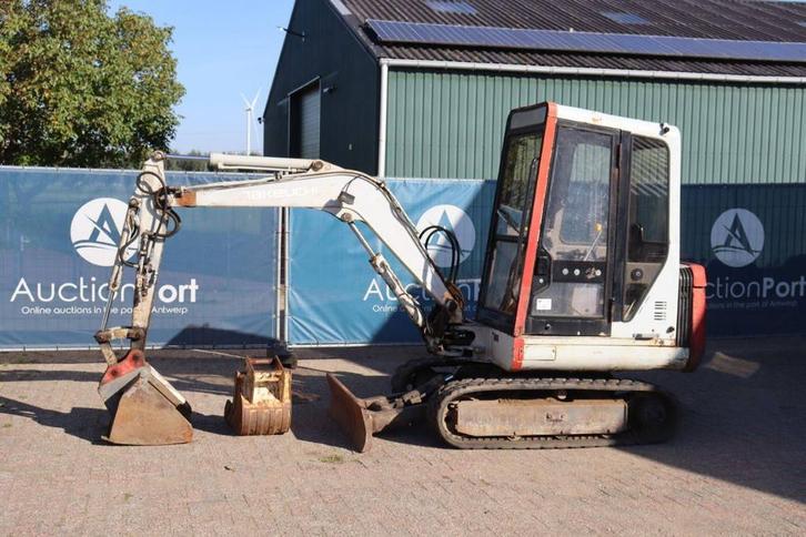 Veiling: Rupsgraafmachine Takeuchi TB025 Diesel 26pk, Zakelijke goederen, Machines en Bouw | Kranen en Graafmachines, Ophalen