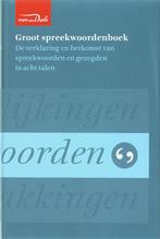 Groot spreekwoordenboek / Van Dale leeswoordenboeken, Boeken, Woordenboeken, Verzenden, Nederlands, H.L. Cox, Gelezen