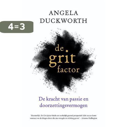 De grit factor 9789400507944 Angela Duckworth, Boeken, Psychologie, Gelezen, Verzenden