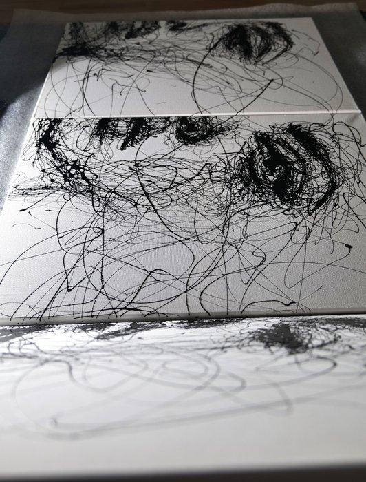 D. Witschkanow -  “Abstract thoughts of hope permeate the, Antiek en Kunst, Kunst | Schilderijen | Modern