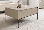 Meubella Salontafel Timoteo beige 100cm, Huis en Inrichting, Verzenden, Nieuw, 50 tot 100 cm, 50 tot 75 cm