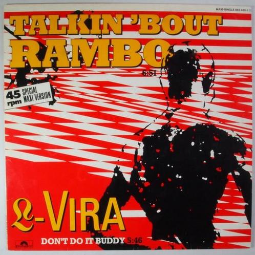 L-Vira - Talkin bout Rambo - 12, Cd's en Dvd's, Vinyl Singles, Maxi-single, Gebruikt, 12 inch, Pop