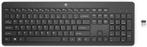 Draadloos Toetsenbord - Zwart HP 230 -, Verzenden