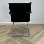 Ahrend vergaderstoel , zwart - chroom, Gebruikt, Zwart, Eén