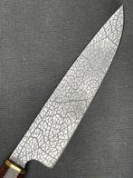 Handcrafted Steel Chef’s Knife - R332 - Tafelmes - Hout,