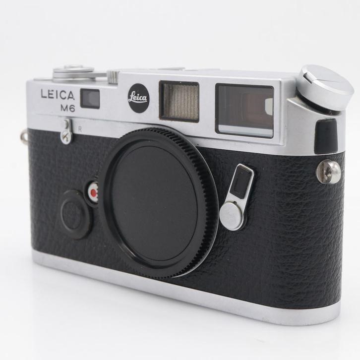 Leica M6 body zilver | Tweedehands, Audio, Tv en Foto, Fotocamera's Digitaal, Zo goed als nieuw, Verzenden