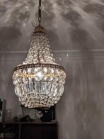 Plafondlamp - Kristal - H : 94 cm, Antiek en Kunst