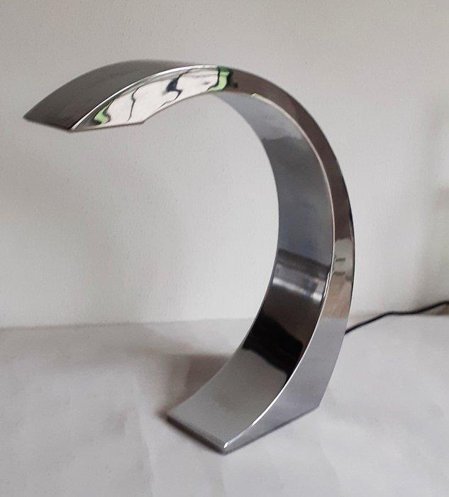Alinea - Tafellamp - Half Moon - Verchoomd staal, Antiek en Kunst, Antiek | Verlichting