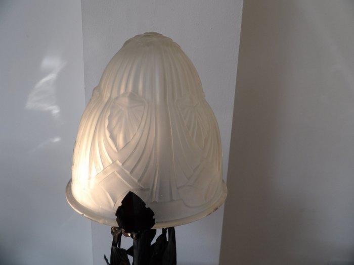 Lamp - Metaal/Glas, Antiquités & Art, Art | Objets design