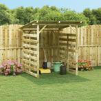 vidaXL Tuinschuur voor brandhout geïmpregneerd grenenhout, Tuin en Terras, Brandhout, Verzenden