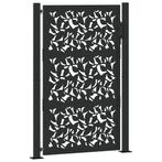 Zwarte Poort 105x155cm | Retour Deal | 55% Korting!, Met poort, Verzenden, Nieuw, Tuinhek