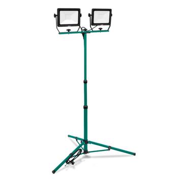 Led werklamp 2x 50W – Verstelbaar statief| Draai- en, Verzenden