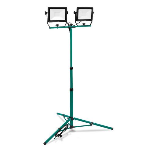 Led werklamp 2x 50W – Verstelbaar statief| Draai- en, Doe-het-zelf en Bouw, Bouwverlichting, Nieuw, Verzenden