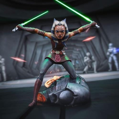 Star Wars: The Clone Wars Art Scale Statue 1/10 Ahsoka Tano, Verzamelen, Star Wars, Ophalen of Verzenden