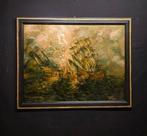 Franse school (XX) - Grande battaglia navale - XL format