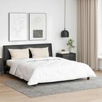 vidaXL Dekbed met Kussens Argyle 3 pcs Wit 240 x 220 cm, Verzenden, Nieuw