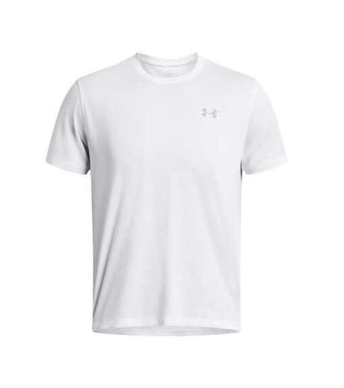 Under Armour Launch Shortsleeve-Wht - Maat SM, Kleding | Heren, T-shirts, Wit, Nieuw, Maat 46 (S) of kleiner, Ophalen of Verzenden