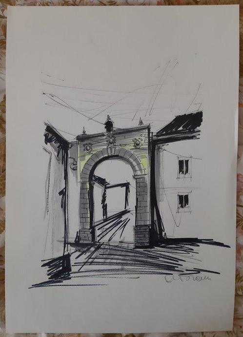 Antonio Del Donno (1927-2022) - Larco, Antiek en Kunst, Kunst | Schilderijen | Modern