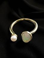 Zonder Minimumprijs - Ring Zilver - 0.60ct. tw. Opaal -, Nieuw
