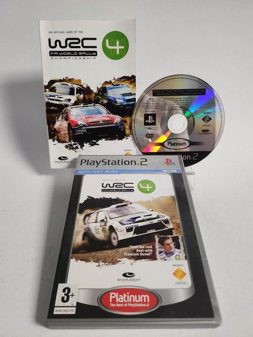 WRC 4 Platinum Edition Playstation 2, Games en Spelcomputers, Games | Sony PlayStation 2, Zo goed als nieuw, Ophalen of Verzenden