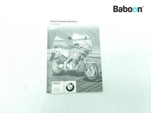 Instructie Boek BMW F 650 CS Scarver (F650CS 02-04), Motoren, Onderdelen | BMW, Gebruikt, Verzenden
