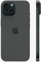 Nieuwstaat Apple iPhone 15 (model 2023) zwart 256GB + 12, Télécoms, Téléphonie mobile | Apple iPhone, Ophalen of Verzenden
